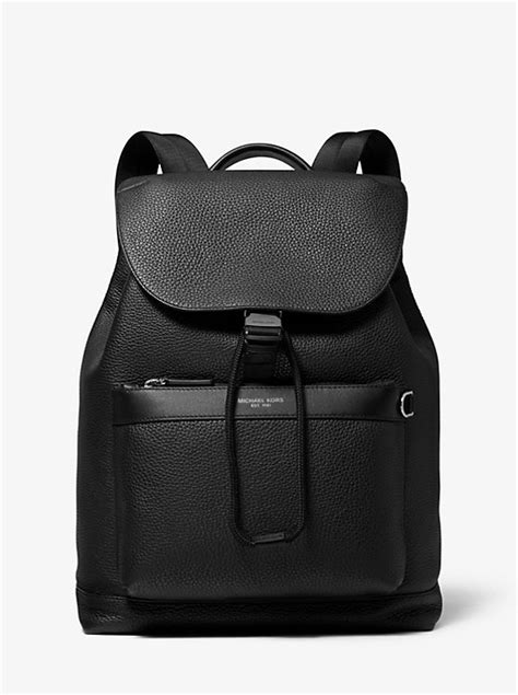 Greyson Pebbled Leather Backpack 